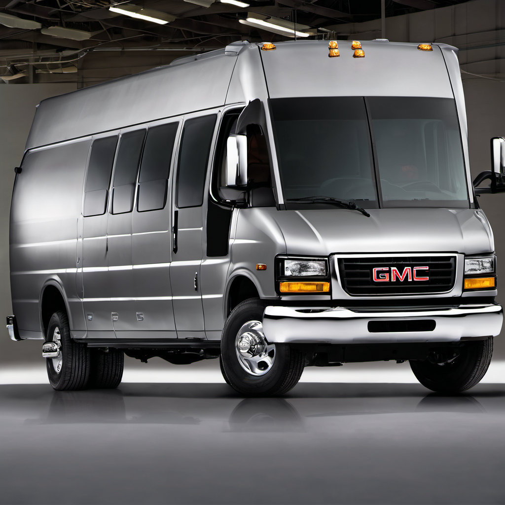 Illustration of a 2011 GMC Savana 3500 Passenger