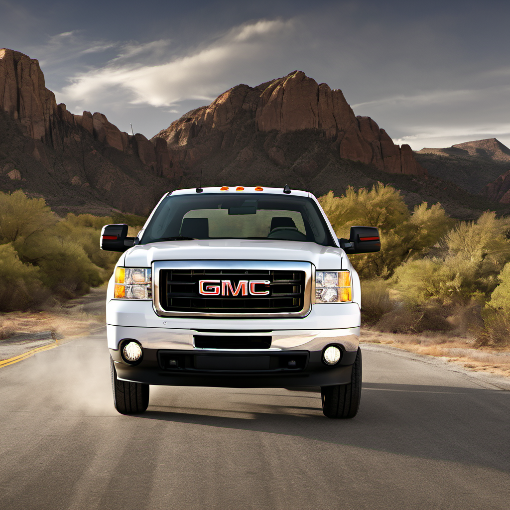 Illustration of a 2011 GMC Sierra 2500 HD Regular Cab