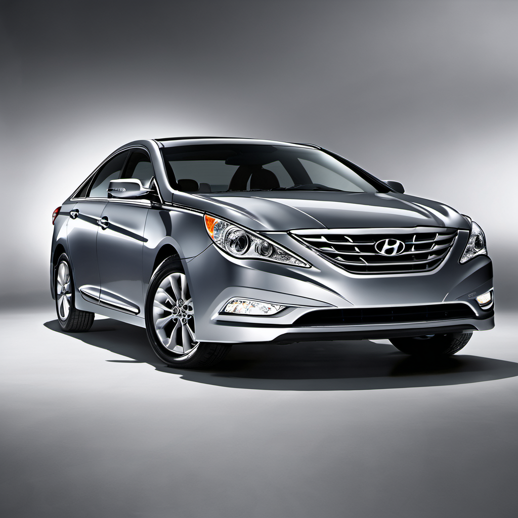 Illustration of a 2011 Hyundai Sonata