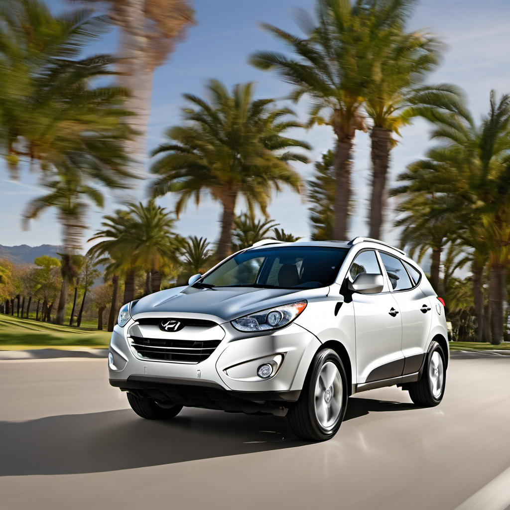 Illustration of a 2011 Hyundai Tucson
