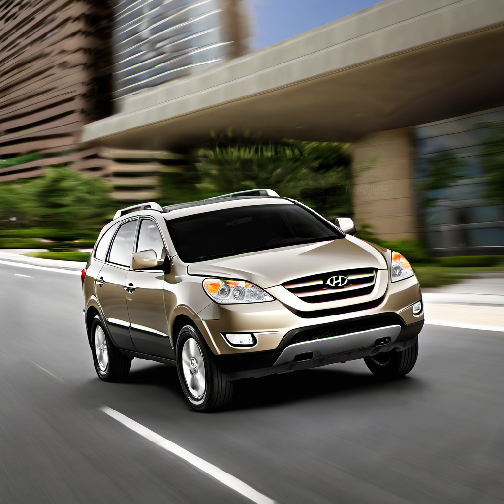 Illustration of a 2011 Hyundai Veracruz