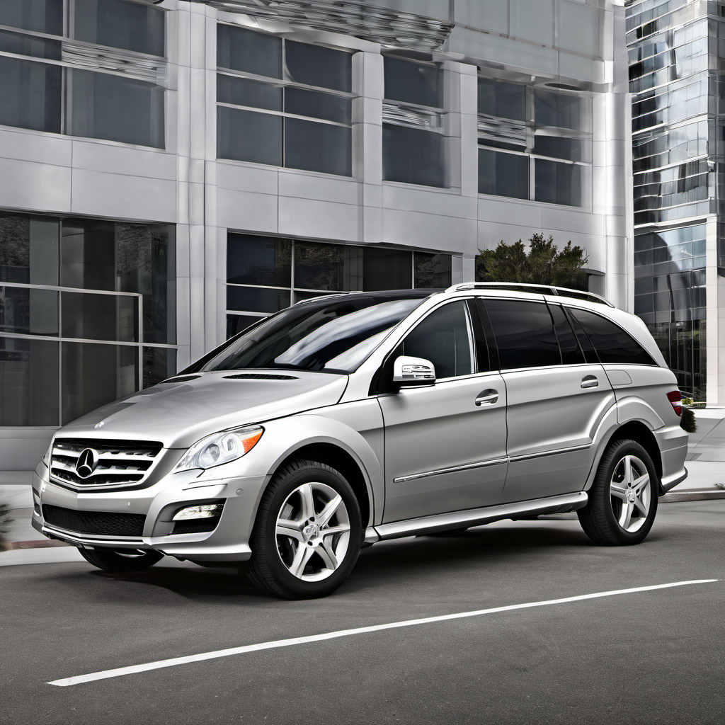 Illustration of a 2011 Mercedes-Benz R-Class R350 4matic