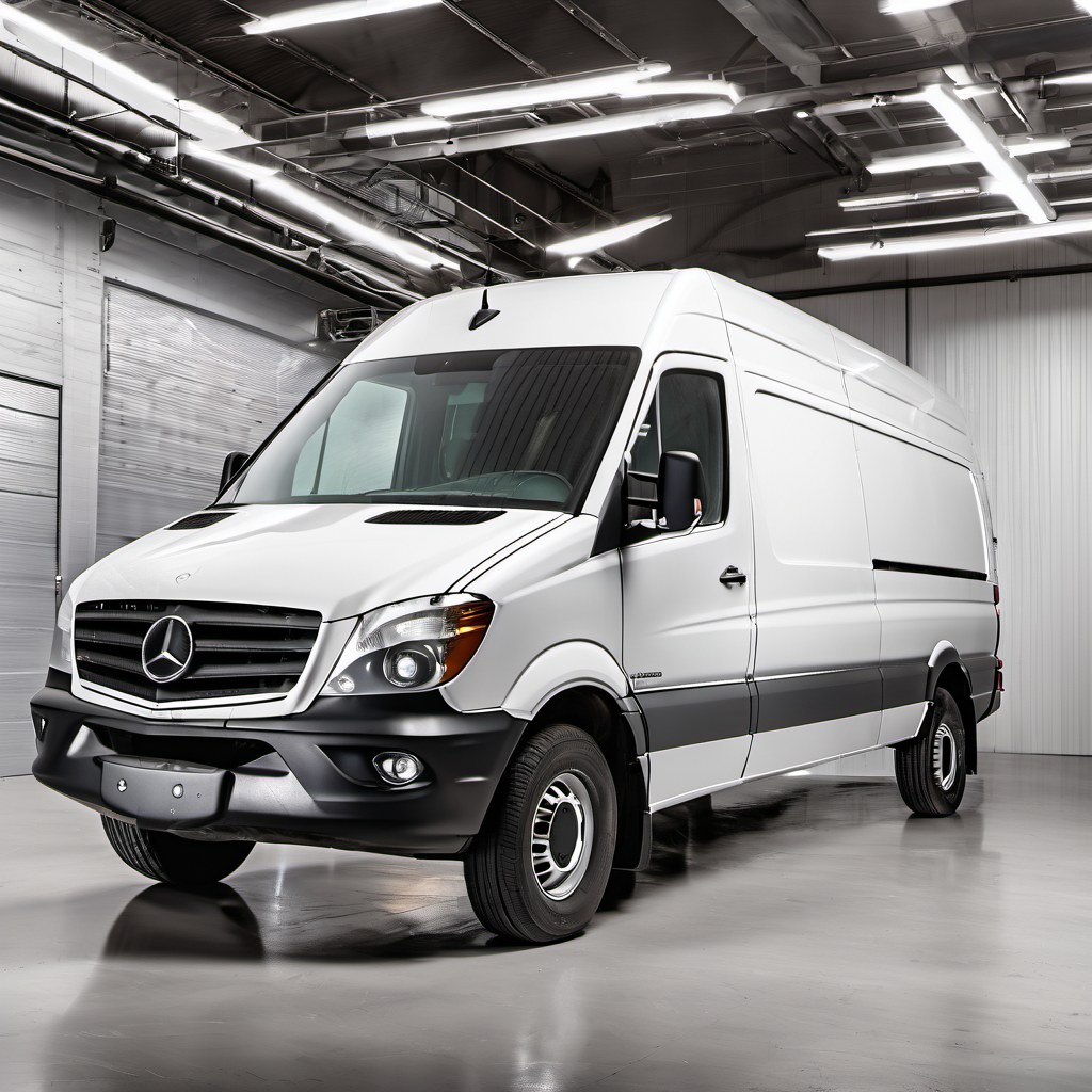 Illustration of a 2011 Mercedes-Benz Sprinter 2500 Cargo