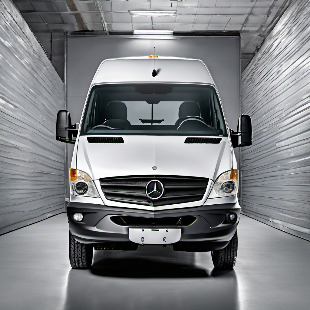 Illustration of a 2011 Mercedes-Benz Sprinter 3500 Cargo C2500/P2500