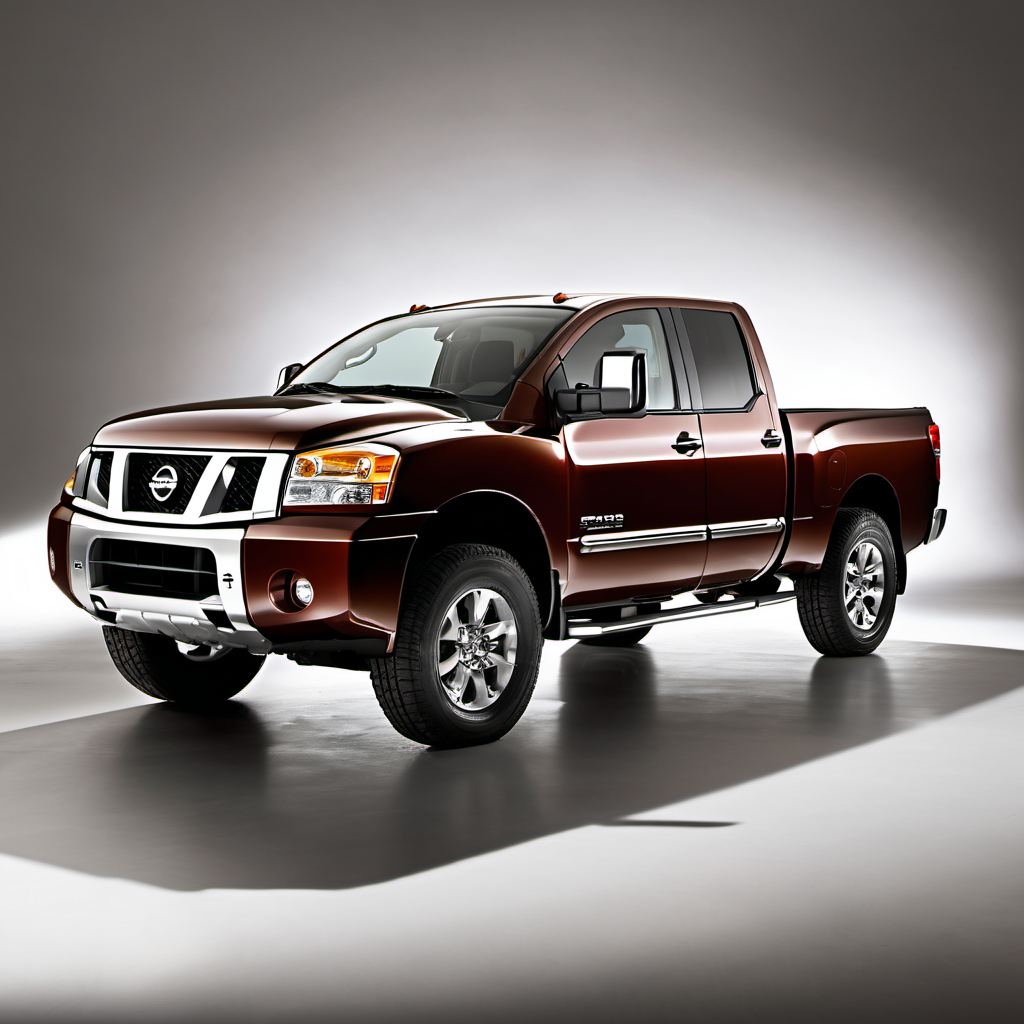 Illustration of a 2011 Nissan Titan King Cab