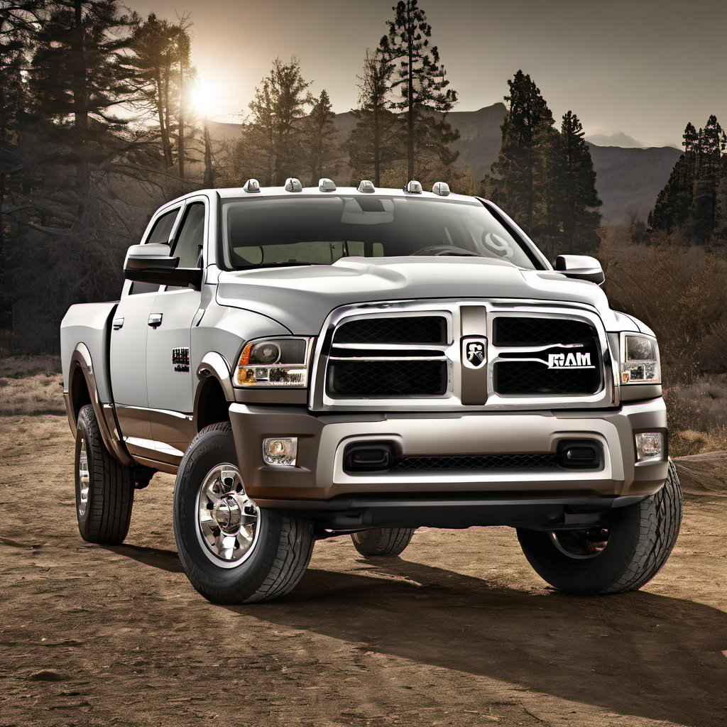 Illustration of a 2011 Ram Dakota Crew Cab SXT/SLT