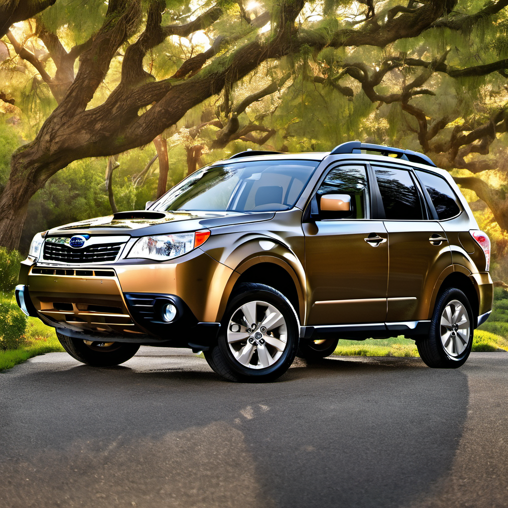 Illustration of a 2011 Subaru Forester