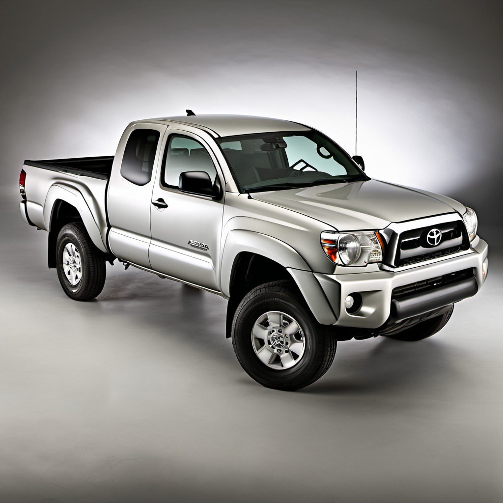 Illustration of a 2011 Toyota Tacoma Access Cab