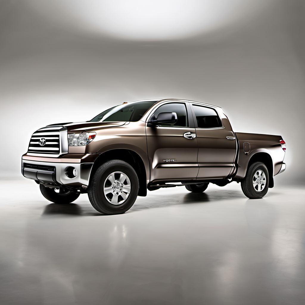 Illustration of a 2011 Toyota Tundra Double Cab
