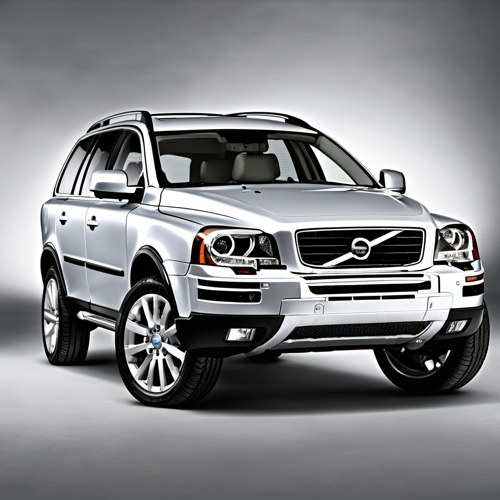 Illustration of a 2011 Volvo XC90
