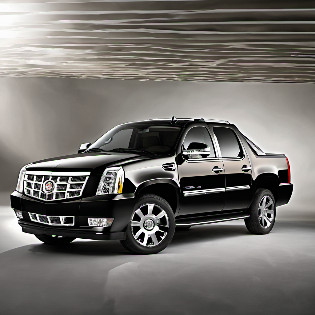 Illustration of a 2012 Cadillac Escalade EXT