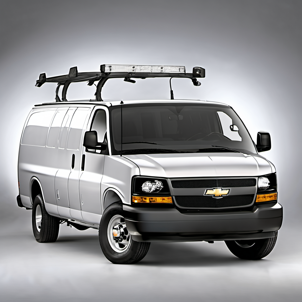 Illustration of a 2012 Chevrolet Express 2500 Passenger