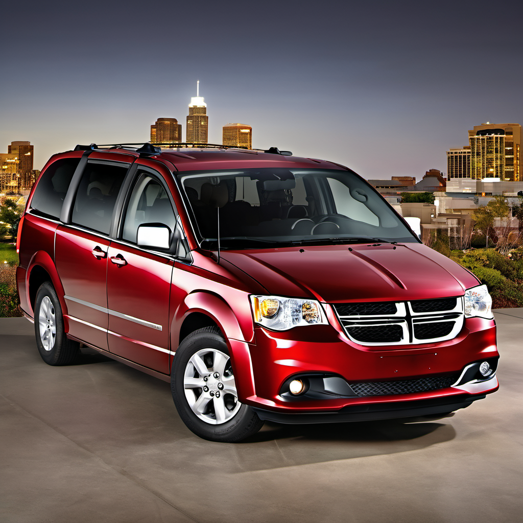 Illustration of a 2012 Dodge Grand Caravan Passenger