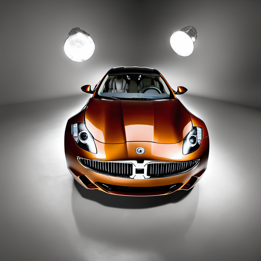 Illustration of a 2012 Fisker Karma