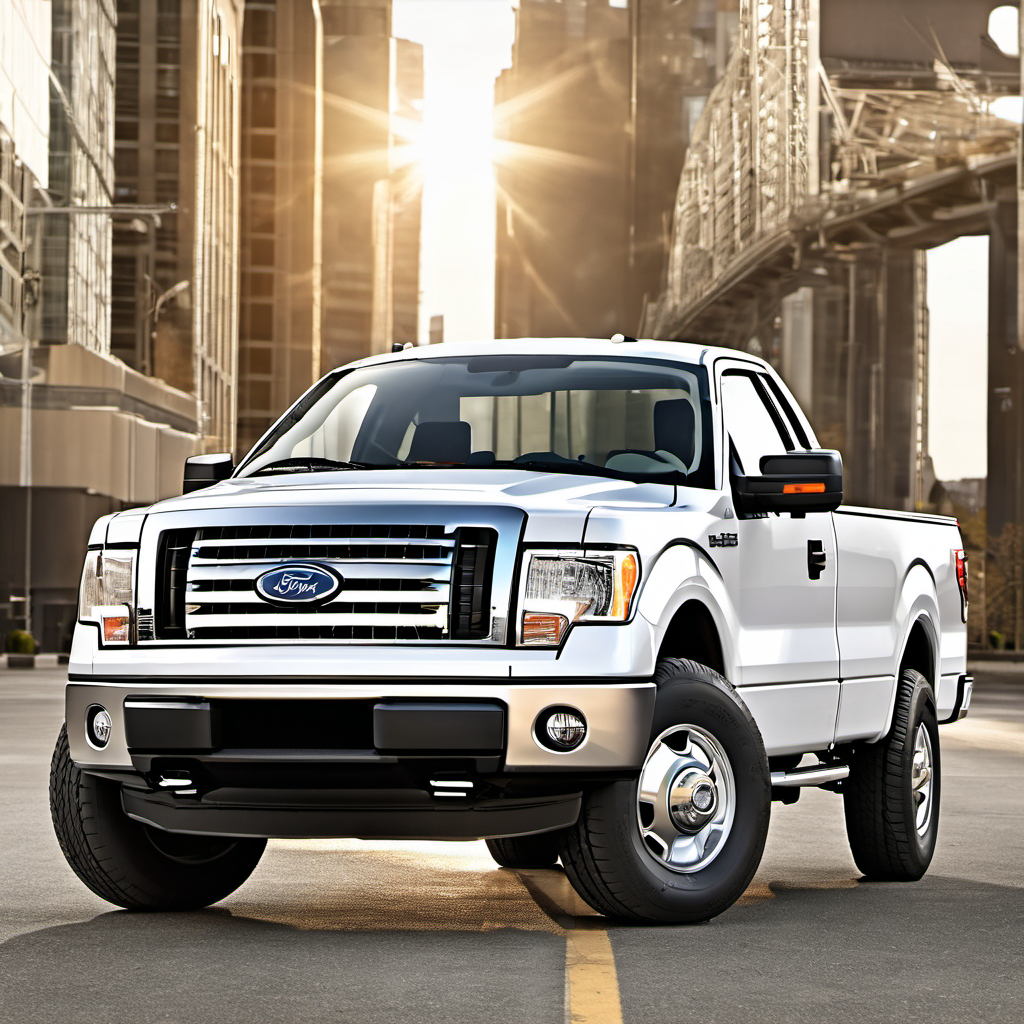 Illustration of a 2012 Ford F150 Regular Cab