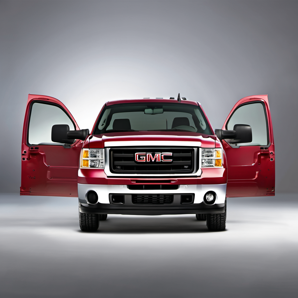 Illustration of a 2012 GMC Sierra 1500 Regular Cab