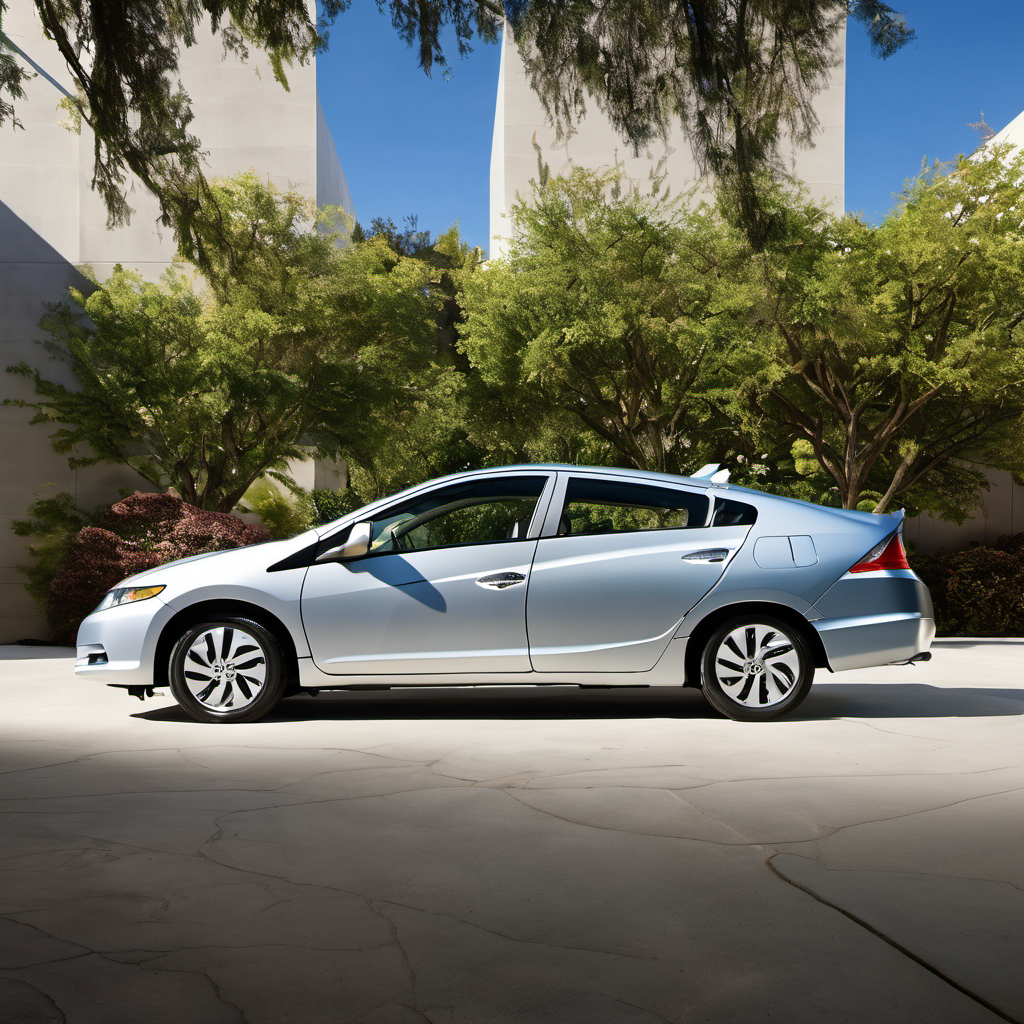 Illustration of a 2012 Honda Insight