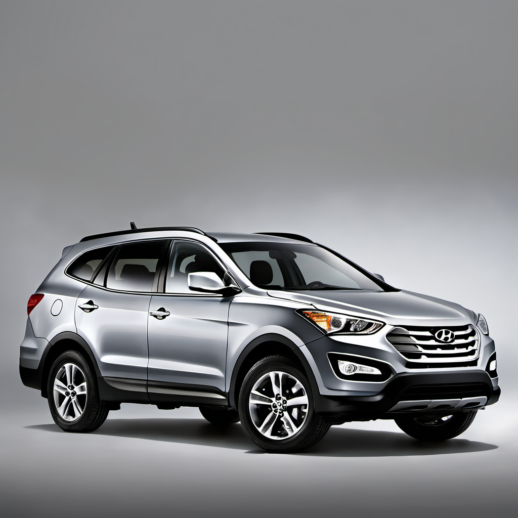 Illustration of a 2012 Hyundai Santa Fe