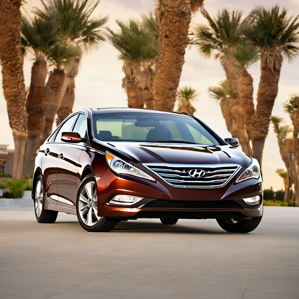Illustration of a 2012 Hyundai Sonata Sonata