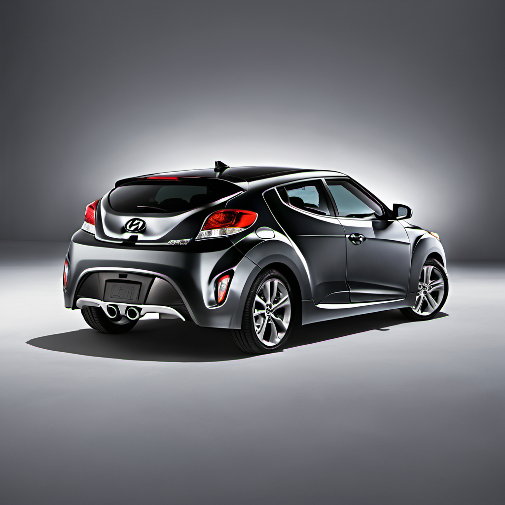 Illustration of a 2012 Hyundai Veloster
