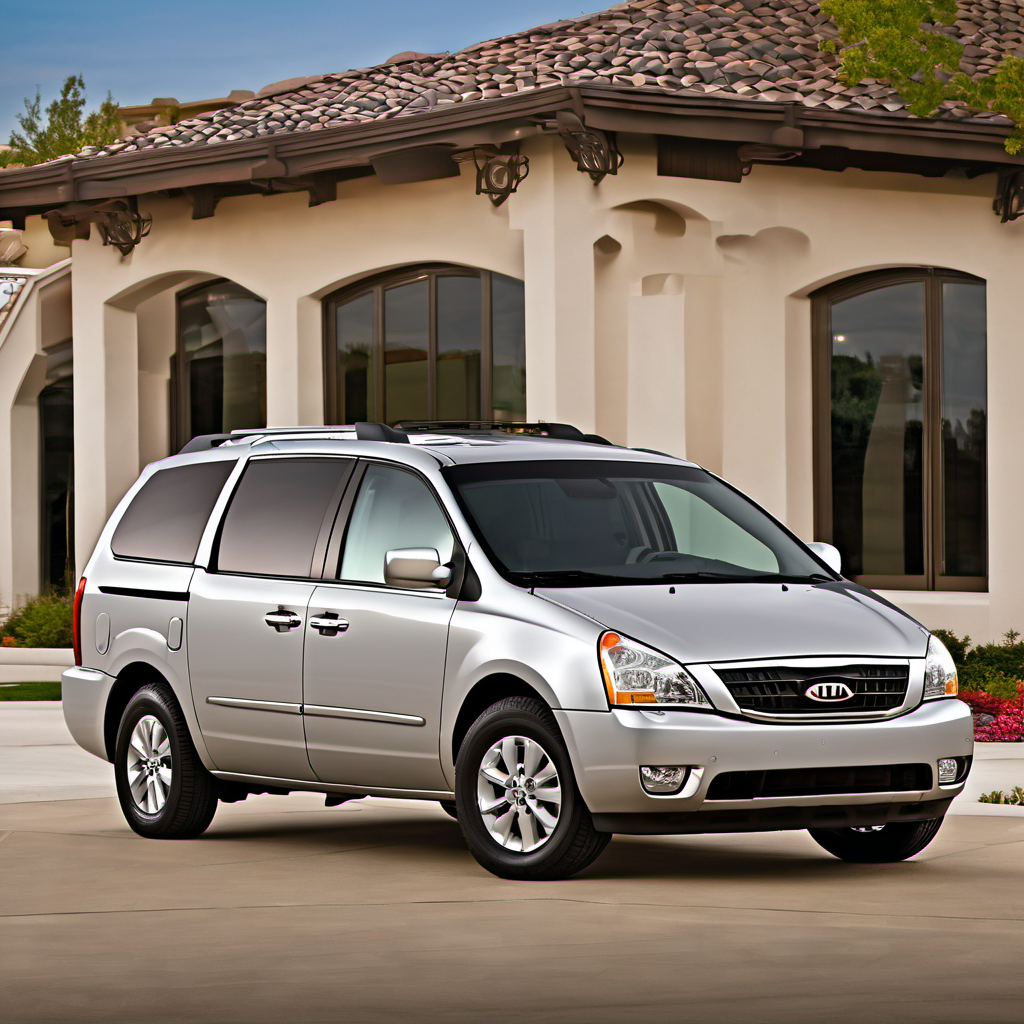 Illustration of a 2012 Kia Sedona Sedona