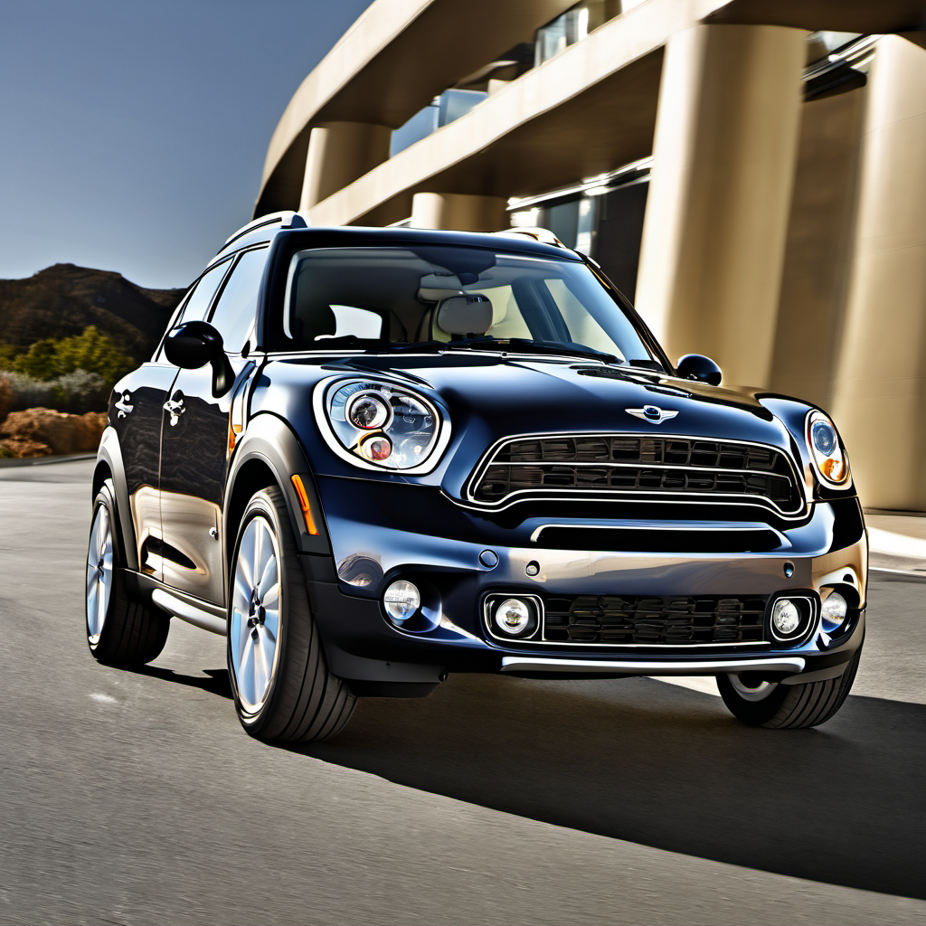 Illustration of a 2012 MINI Countryman Cooper Countryman