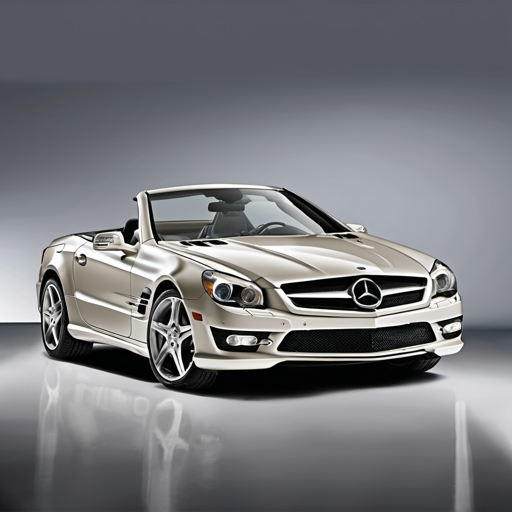 Illustration of a 2012 Mercedes-Benz SL-Class SL550
