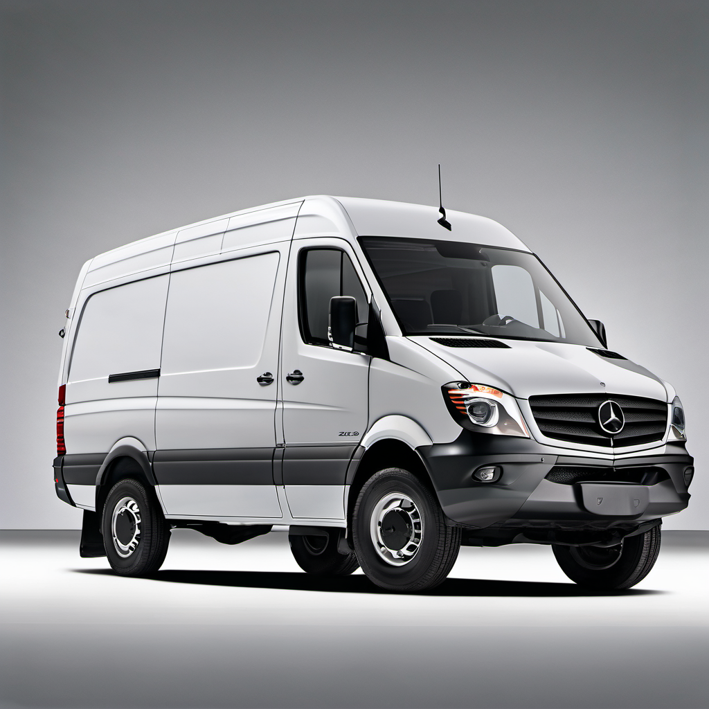 Illustration of a 2012 Mercedes-Benz Sprinter 2500 Cargo