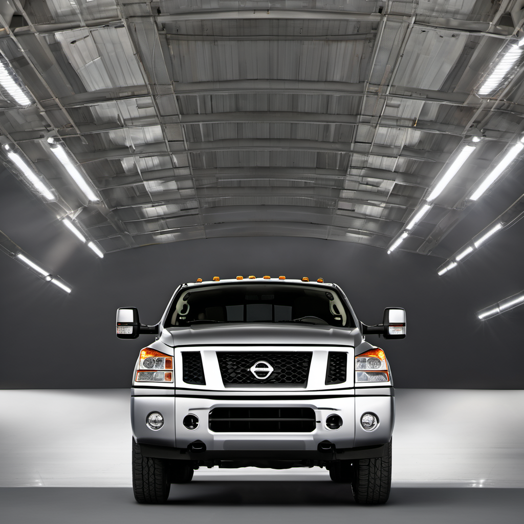 Illustration of a 2012 Nissan Titan Crew Cab