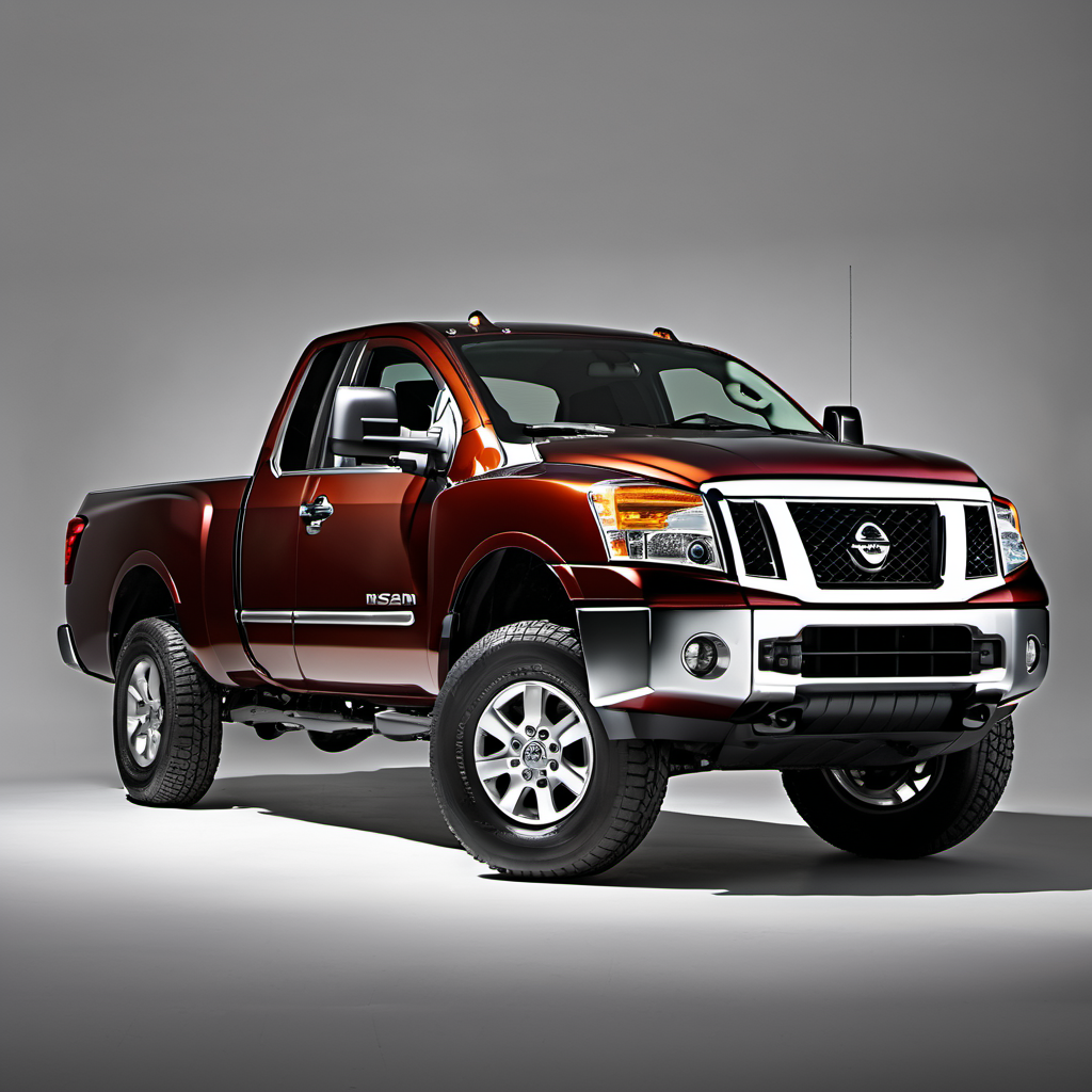 Illustration of a 2012 Nissan Titan King Cab