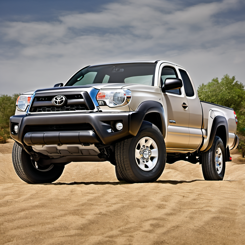 Illustration of a 2012 Toyota Tacoma Access Cab TRN240L/TRN245L/GRN245L