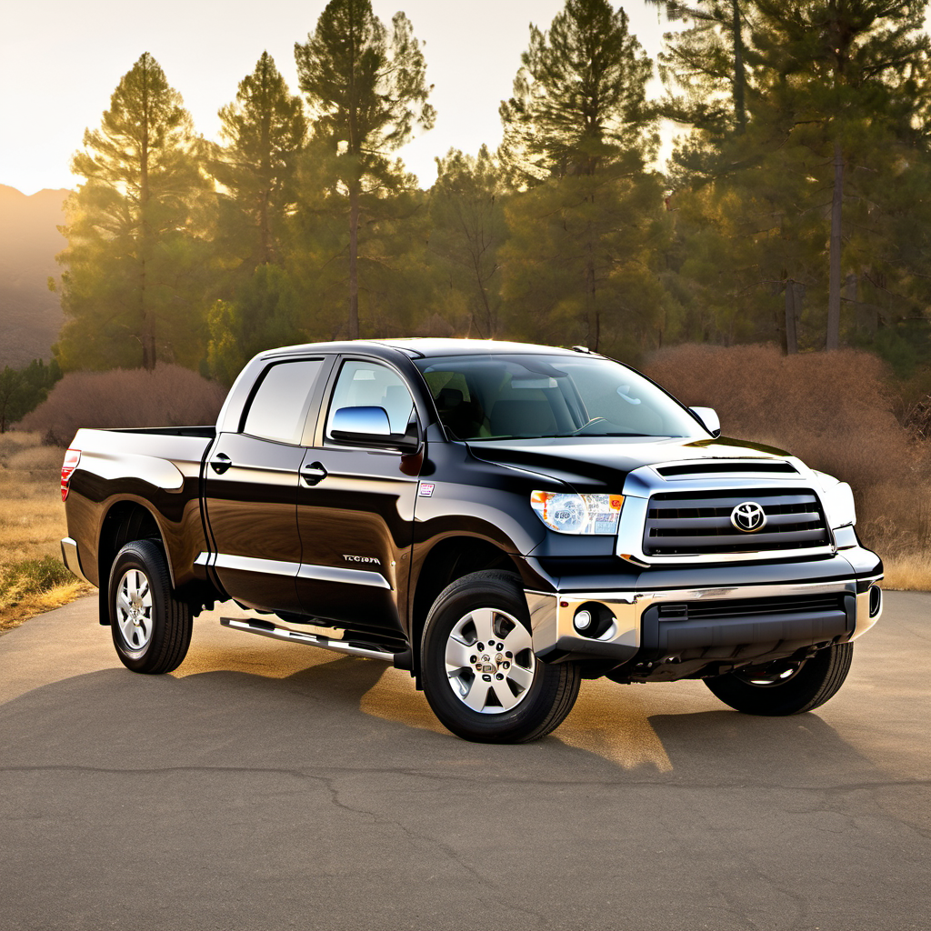 Illustration of a 2012 Toyota Tundra Double Cab