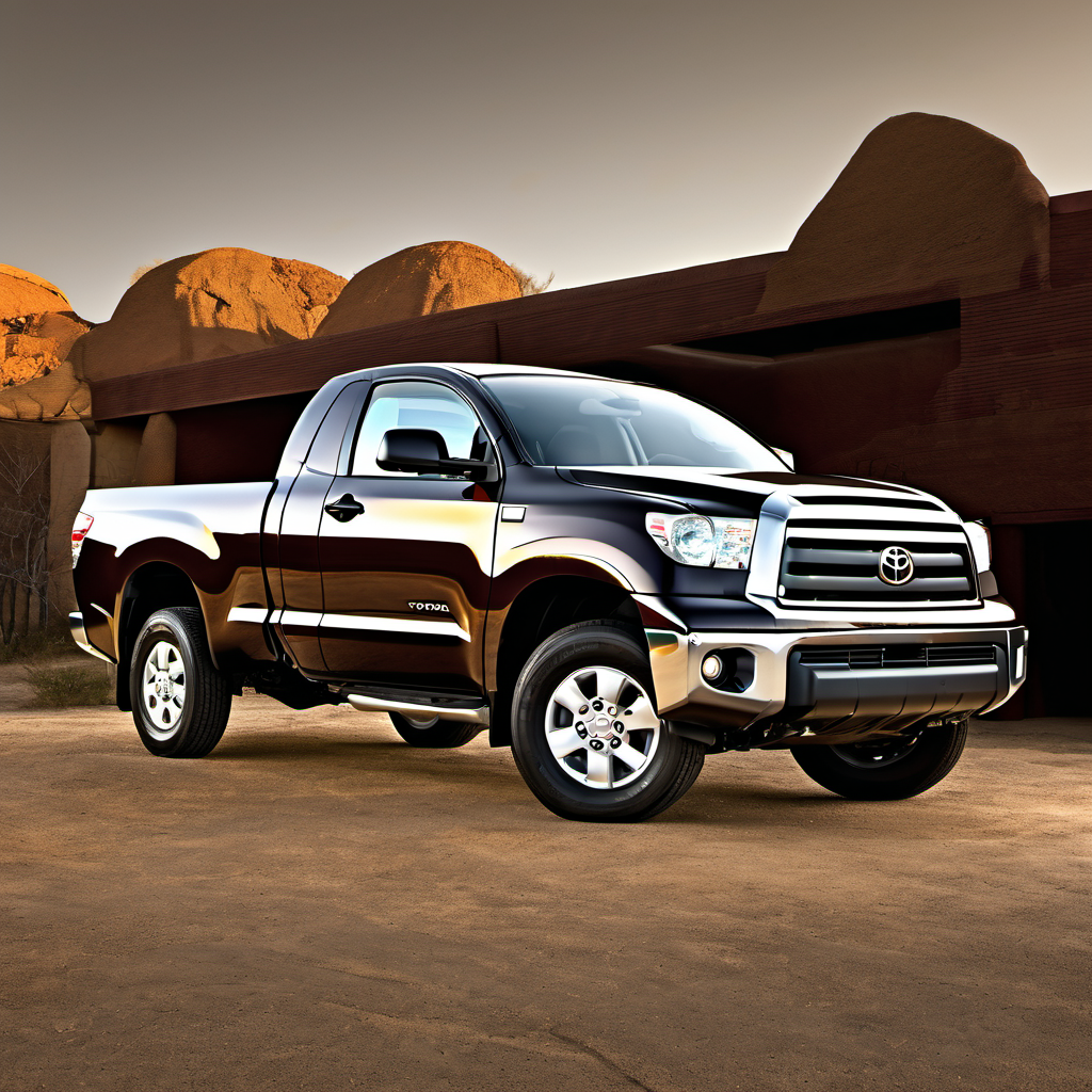 Illustration of a 2012 Toyota Tundra Regular Cab
