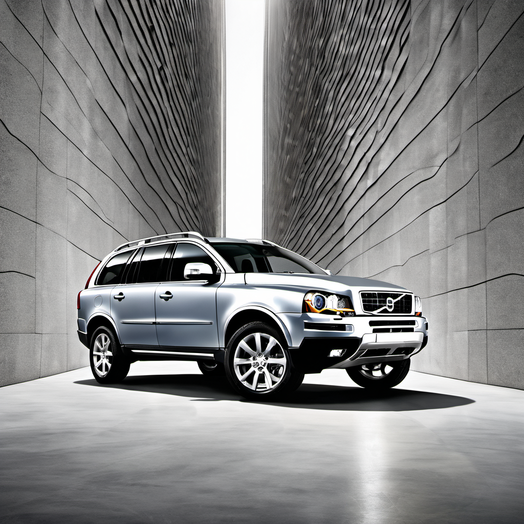 Illustration of a 2012 Volvo XC90