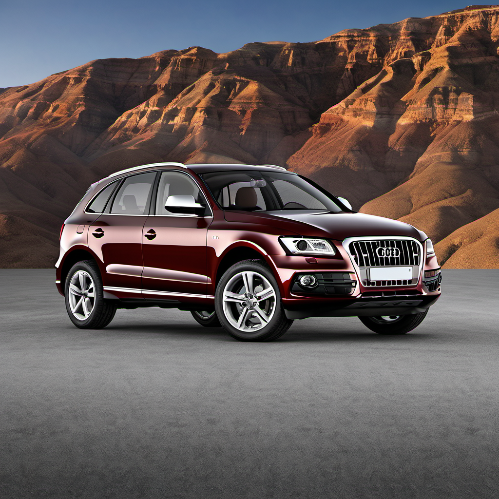 Illustration of a 2013 Audi Q5