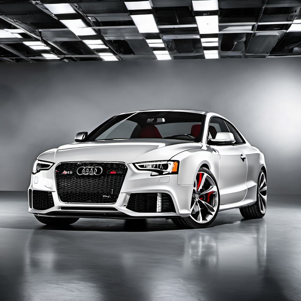 Illustration of a 2013 Audi RS 5