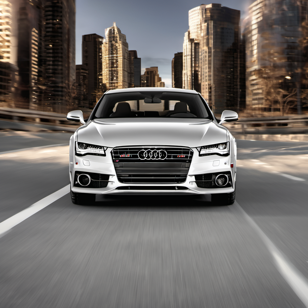 Illustration of a 2013 Audi S7