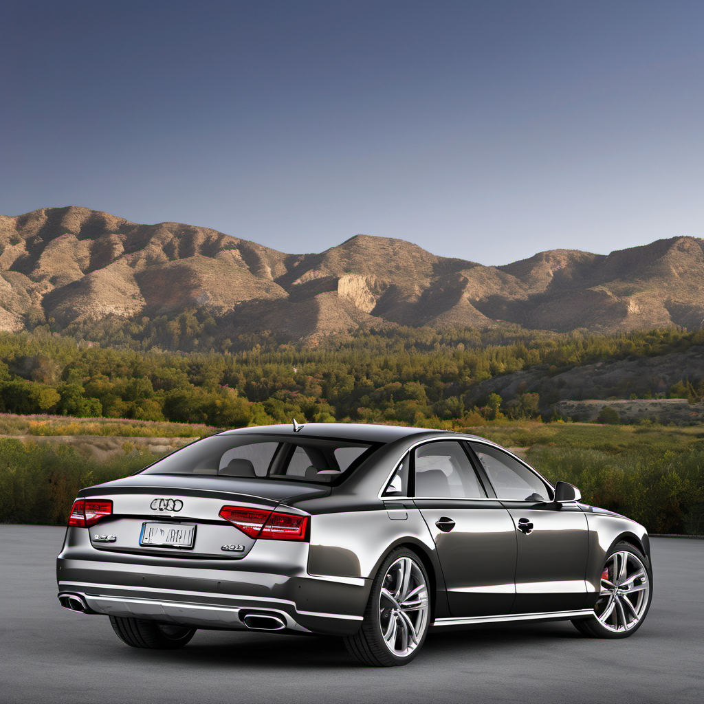 Illustration of a 2013 Audi S8