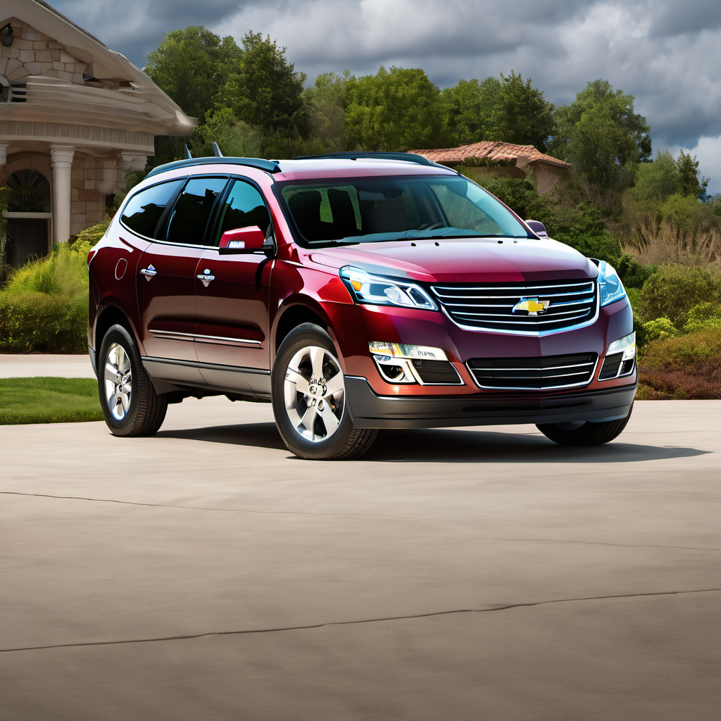 Illustration of a 2013 Chevrolet Traverse