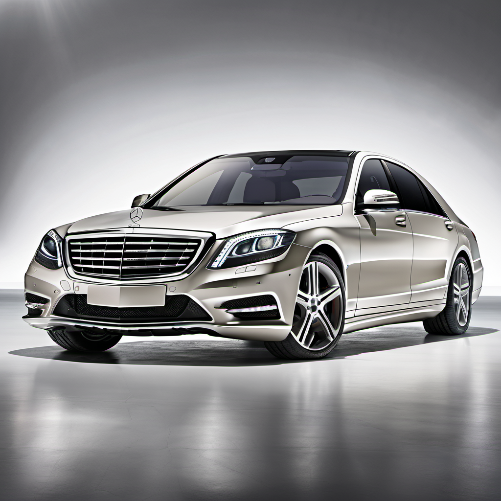 Illustration of a 2013 Mercedes-Benz S-Class S550