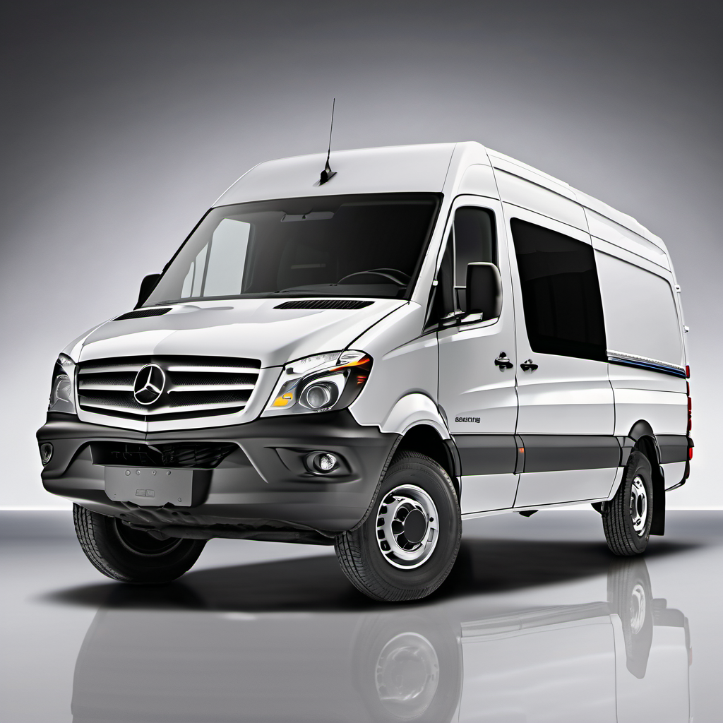 Illustration of a 2013 Mercedes-Benz Sprinter 3500 Cargo Standard / High