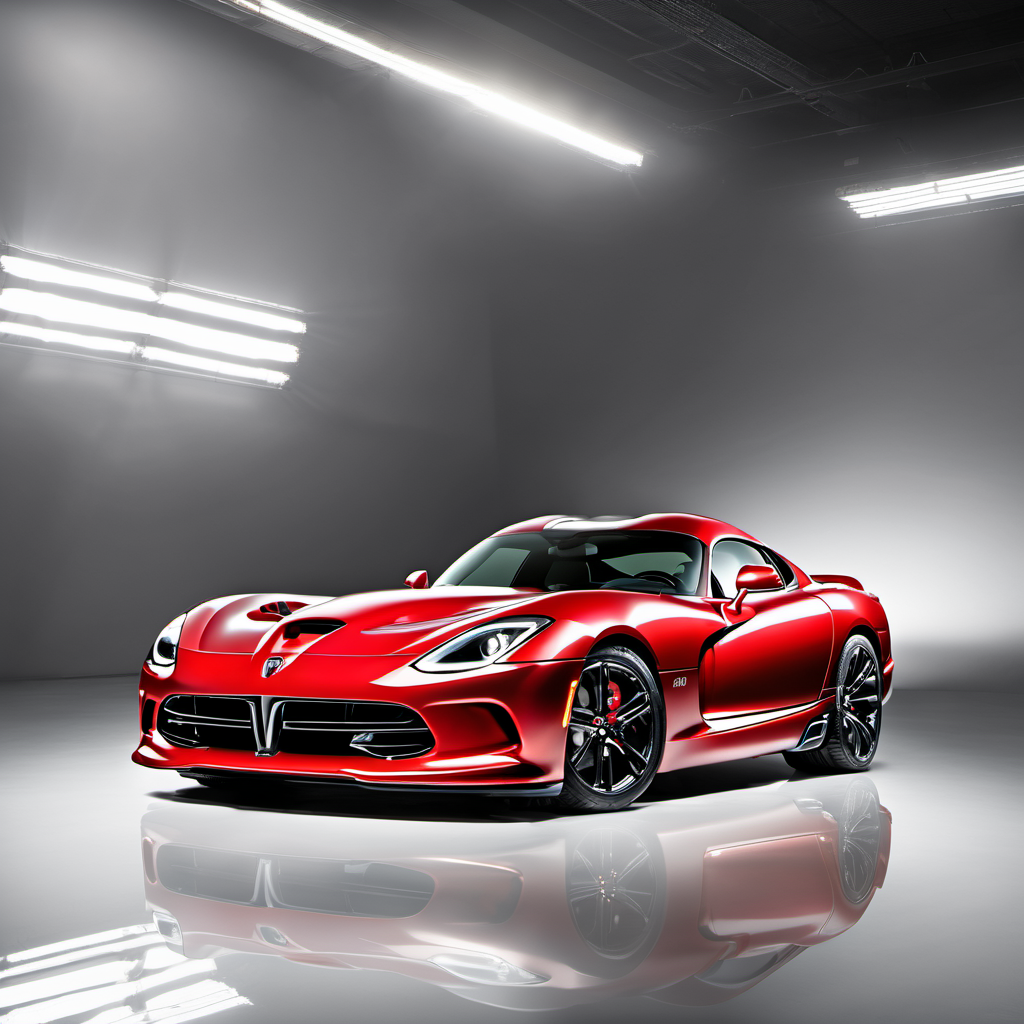 Illustration of a 2013 SRT Viper