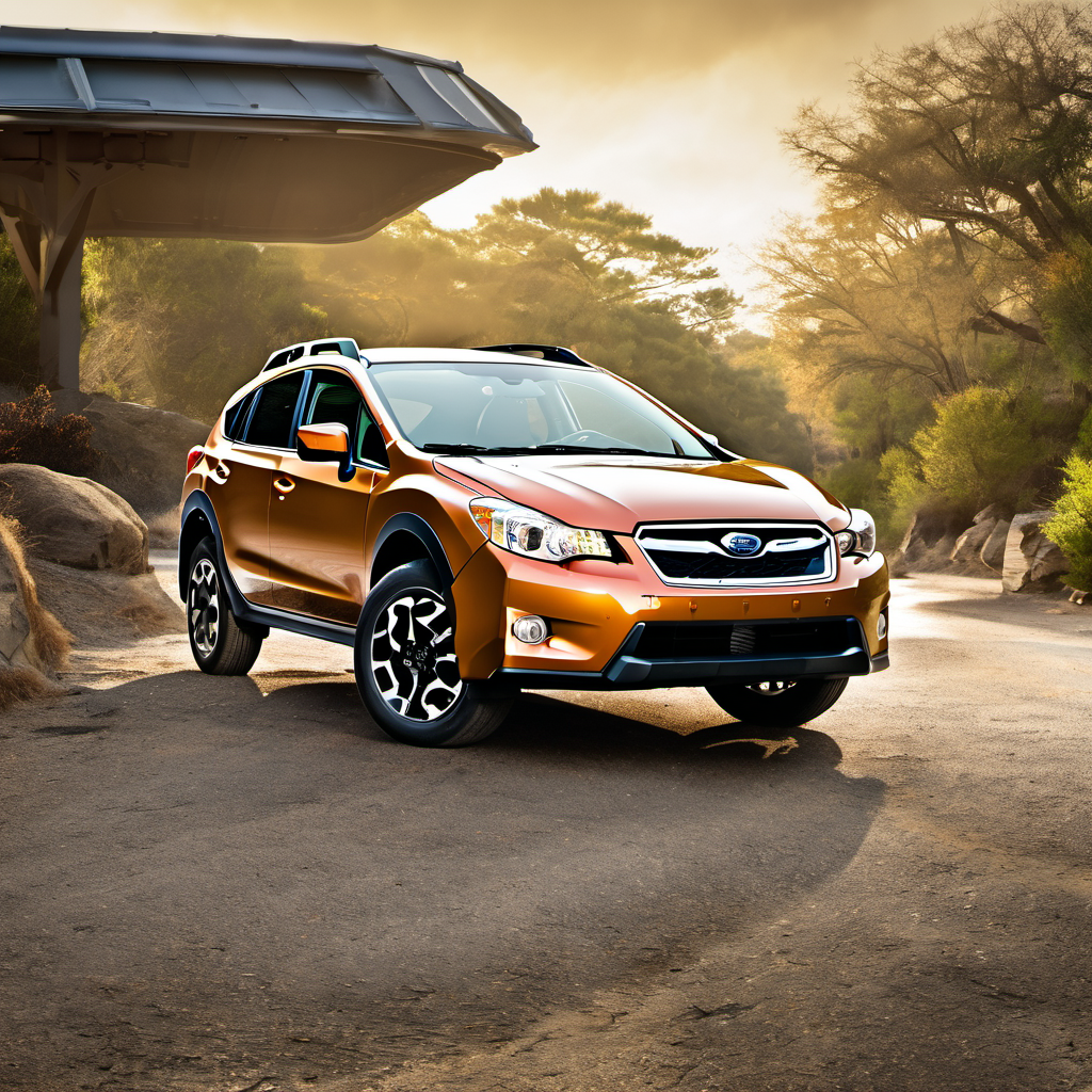 Illustration of a 2013 Subaru XV Crosstrek Prm+AWP