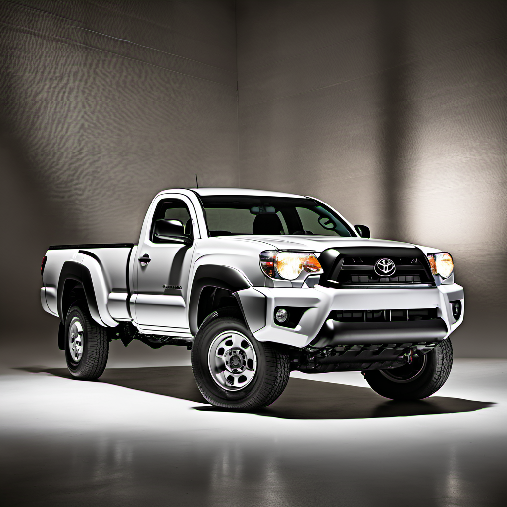 Illustration of a 2013 Toyota Tacoma Regular Cab