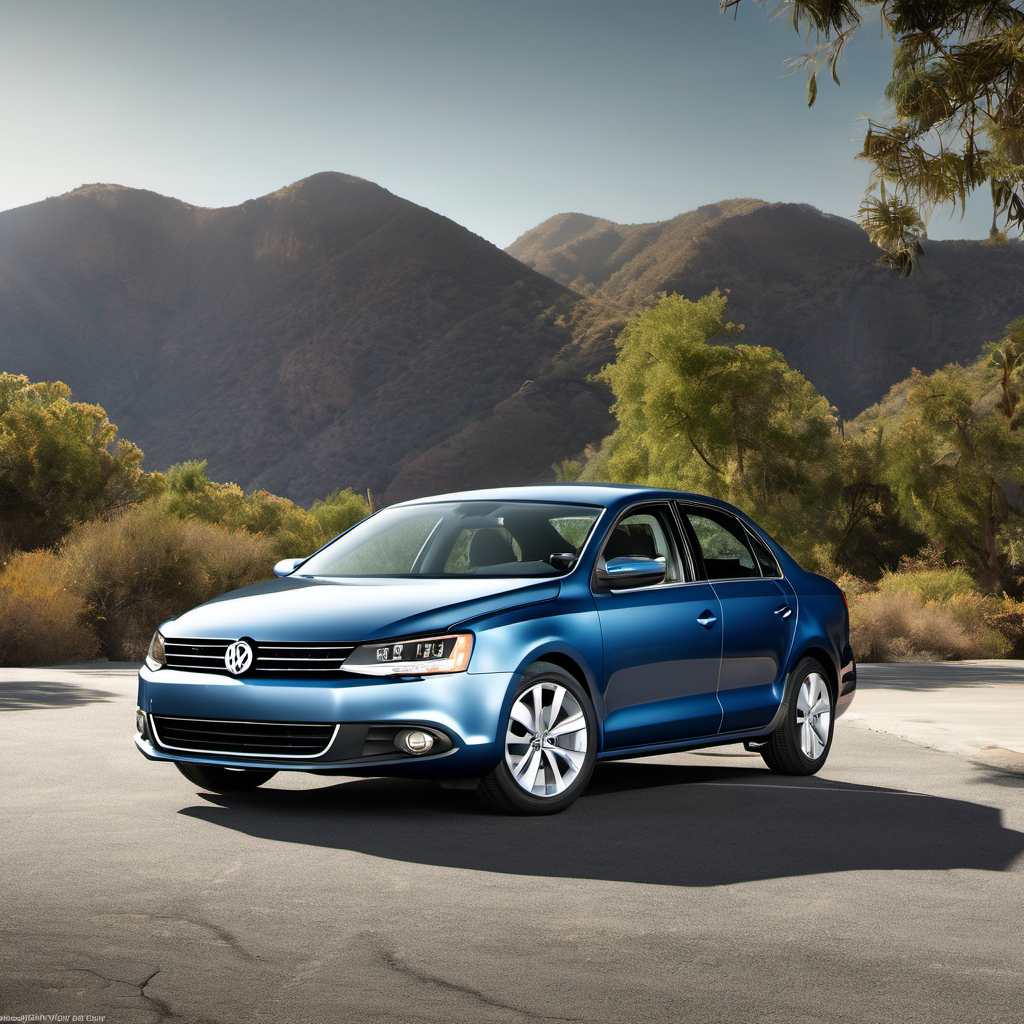 Illustration of a 2013 Volkswagen Jetta Jetta