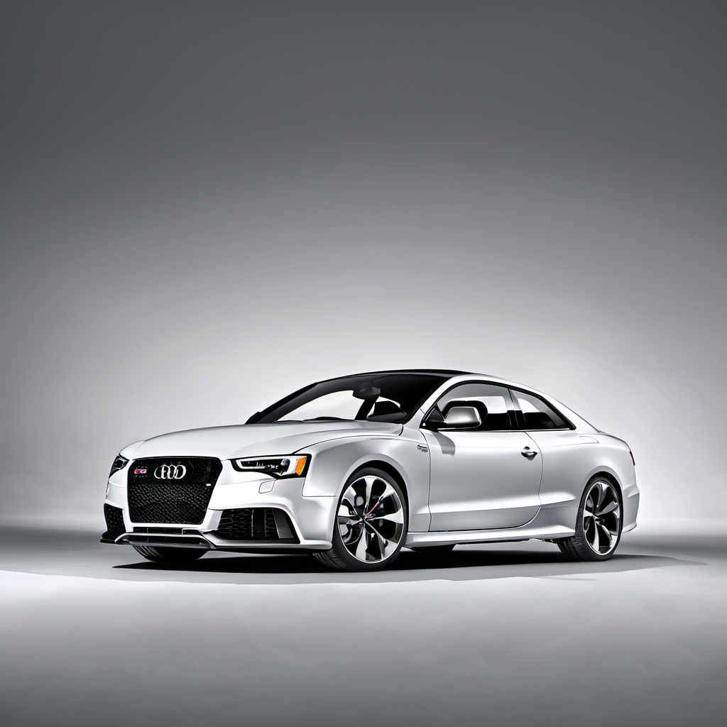 Illustration of a 2014 Audi RS 5