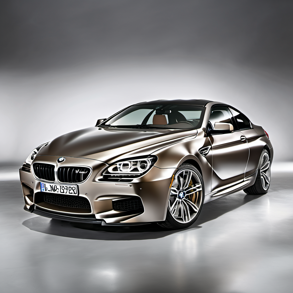 Illustration of a 2014 BMW M6