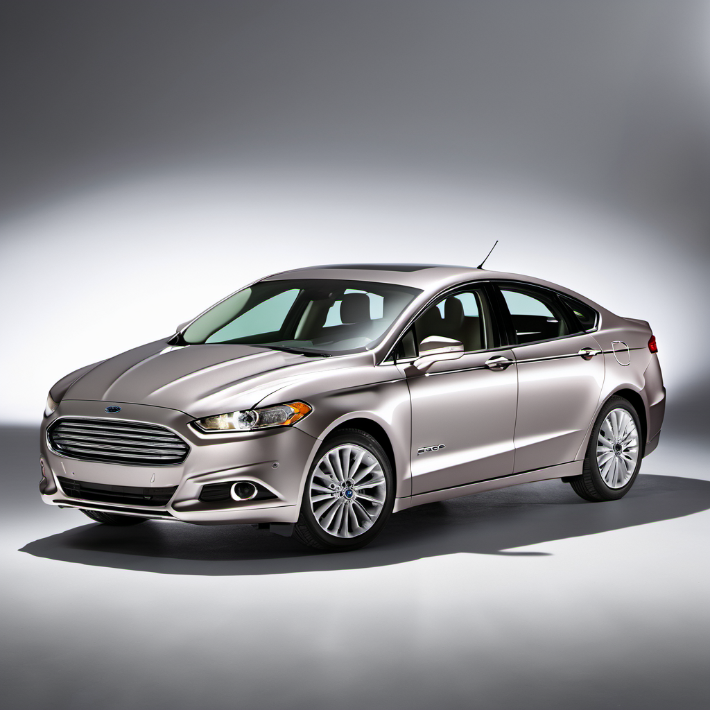 Illustration of a 2014 Ford Fusion