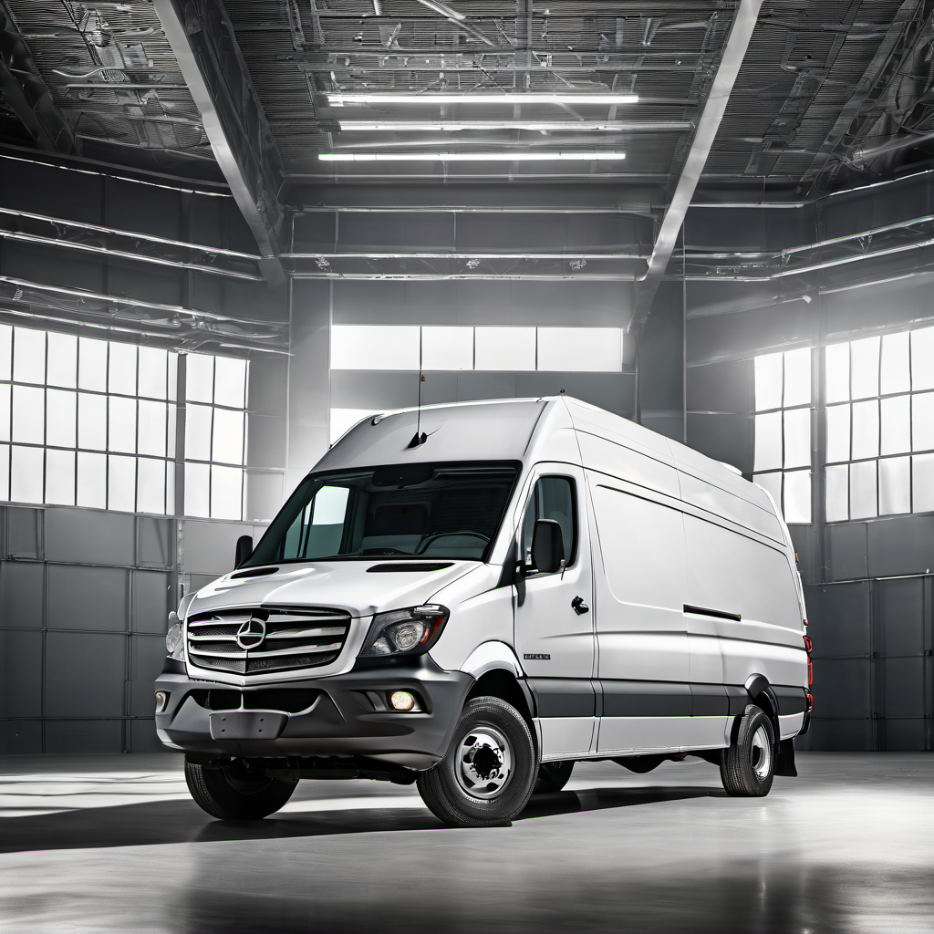 Illustration of a 2014 Freightliner Sprinter 2500 Cargo High