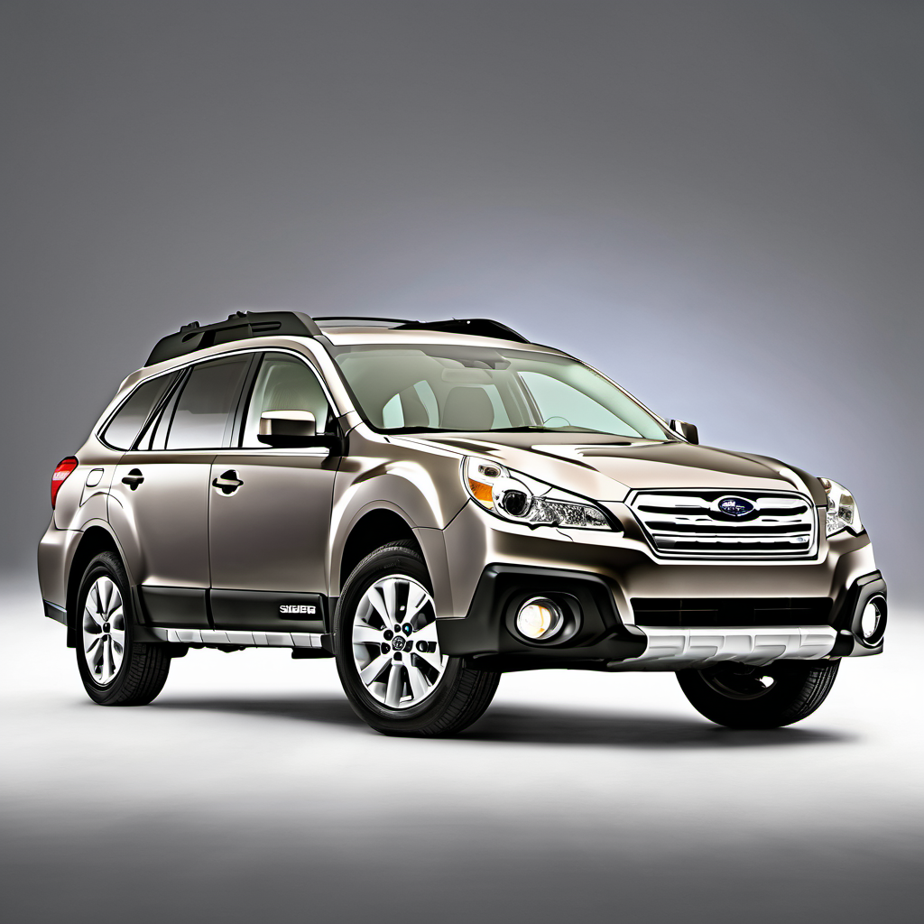 Illustration of a 2014 Subaru Outback Premium + CWP